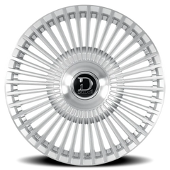Dolce Luxury Trento GSBF 26x10 +15 6x135mm 87.1mm Gloss Silver Brushed Face