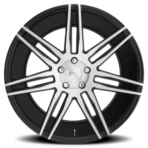 Niche Trento M178 20x9 +35 5x114.3mm 72.6mm Gloss Black Brushed