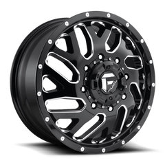 Fuel Triton Dually D581 20x8.25 +105 8x165.1mm 121.5mm Gloss Black Milled
