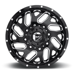 Fuel Triton Dually D581 20x8.25 +105 8x165.1mm 121.5mm Gloss Black Milled
