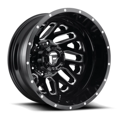 Fuel Triton Dually D581 20x8.25 -176 8x200mm 142mm Gloss Black Milled