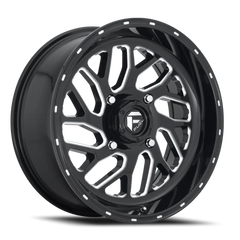 Fuel Triton UTV D581 18x7 +13 4x156mm 132mm Gloss Black Milled