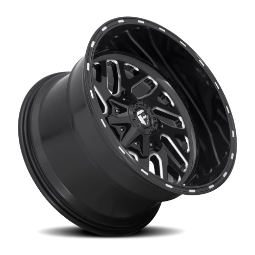 Fuel Triton D581 20x12 -43 8x180mm 124.2mm Gloss Black Milled