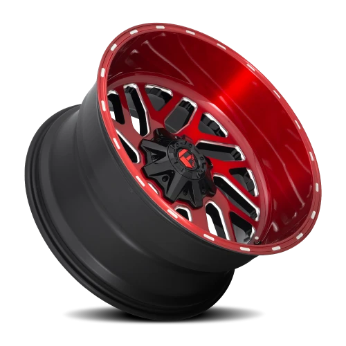 Fuel Triton D691 22x12 -43 8x170mm 125.1mm Candy Red Milled