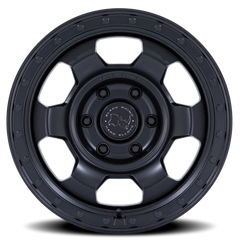 Black Rhino Trooper BR029MX 17x8.5 +0 6x139.7mm 106.1mm Matte Black