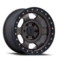 Black Rhino Trooper BR029ZB 17x8.5 +0 6x139.7mm 106.1mm Burnt Bronze Matte Black Lip