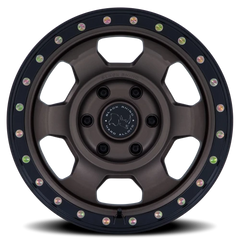 Black Rhino Trooper BR029ZB 17x8.5 +0 6x139.7mm 106.1mm Burnt Bronze Matte Black Lip