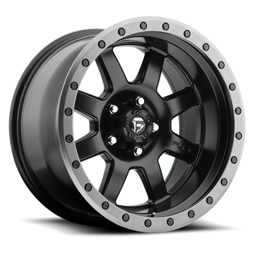 Fuel Trophy D551 17x8.5 -6 5x139.7mm 108mm Matte Black