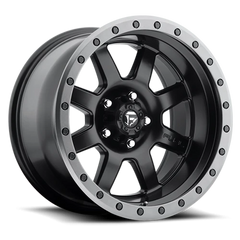 Fuel Trophy D551 17x8.5 +6 5x127mm 78.1mm Matte Black