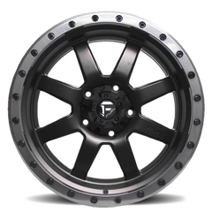 Fuel Trophy D551 17x8.5 -6 5x127mm 78.1mm Matte Black