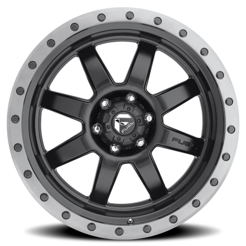 Fuel Trophy D551 17x8.5 -6 6x139.7mm 108mm Matte Black