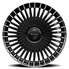 Giovanna Tulum BMT 26x10 +10 5x127mm 84.1mm Gloss Black Machined Tips