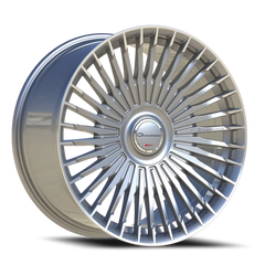 Giovanna Tulum SMT 24x10 +28 6x135mm 87.1mm Gloss Silver Machined Tips