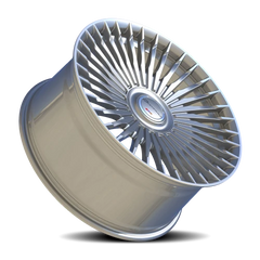 Giovanna Tulum SMT 26x10 +20 5x112mm 71.6mm Gloss Silver Machined Tips
