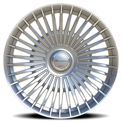 Giovanna Tulum SMT 24x10 +20 5x112mm 71.6mm Gloss Silver Machined Tips