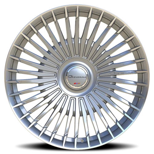 Giovanna Tulum SMT 26x10 +20 5x112mm 71.6mm Gloss Silver Machined Tips
