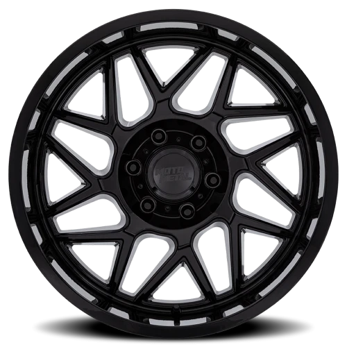Moto Metal Turbine MO812 BX 20x9 +20 5x127mm 71.5mm Gloss Black