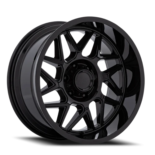 Moto Metal Turbine MO812 BX 20x9 +20 6x135mm 87.1mm Gloss Black