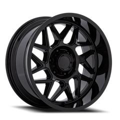 Moto Metal Turbine MO812 BX 20x10 -18 8x170mm 125.1mm Gloss Black