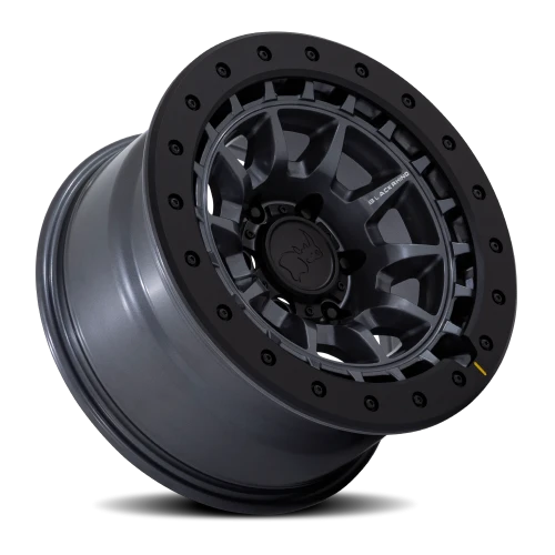 Black Rhino Tusk AX 17x8.5 -10 5x127mm 71.5mm Matte Gunmetal