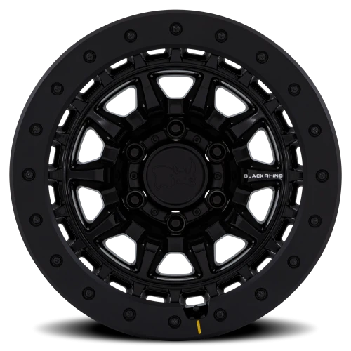 Black Rhino Tusk BX 17x8.5 +0 6x139.7mm 106.1mm Gloss Black