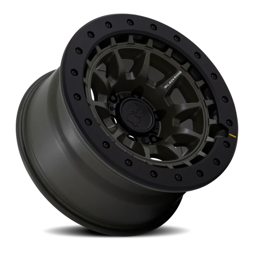Black Rhino Tusk EX 17x8.5 -10 5x139.7mm 78.1mm Olive Drab Green