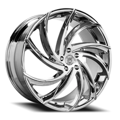 Lexani Wheels Twister 673 C 20x8.5 +35 5x120mm 74.1mm Chrome