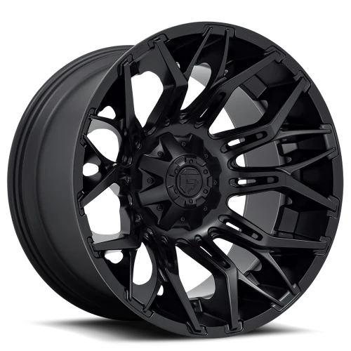 Fuel Twitch D772 20x9 +1 5x114.3mm 78mm Blackout