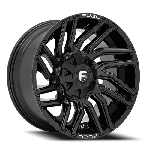 Fuel Typhoon D776 22x10 -18 6x135mm 106.1mm Gloss Black
