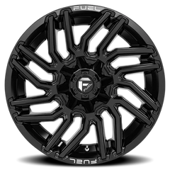 Fuel Typhoon D776 20x9 +1 8x180mm 124.3mm Gloss Black