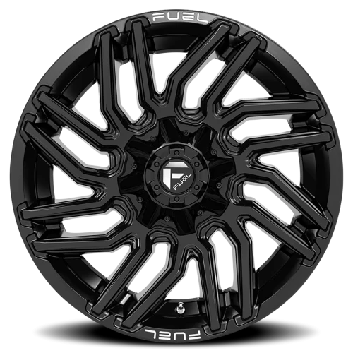 Fuel Typhoon D776 22x10 -18 5x139.7mm 110.2mm Gloss Black