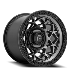 Fuel Unit UTV D784 15x10 +0 4x156mm 132mm Gunmetal Matte Black Ring