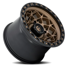 Fuel Unit UTV D785 15x7 +10 4x156mm 132mm Bronze Matte Black Ring