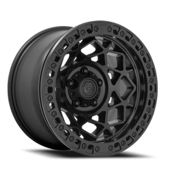 Fuel Unit D120 17x9 -15 6x139.7mm 106.1mm Blackout
