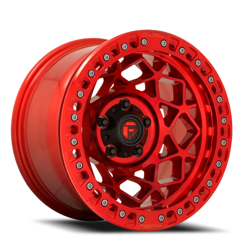 Fuel Unit D121 17x9 -15 6x139.7mm 106.1mm Candy Red