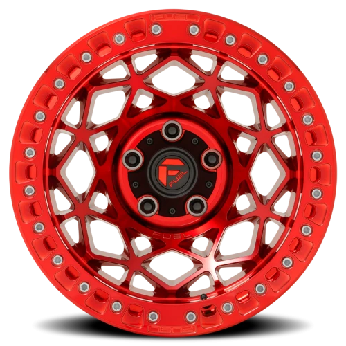 Fuel Unit D121 17x9 -15 6x139.7mm 106.1mm Candy Red