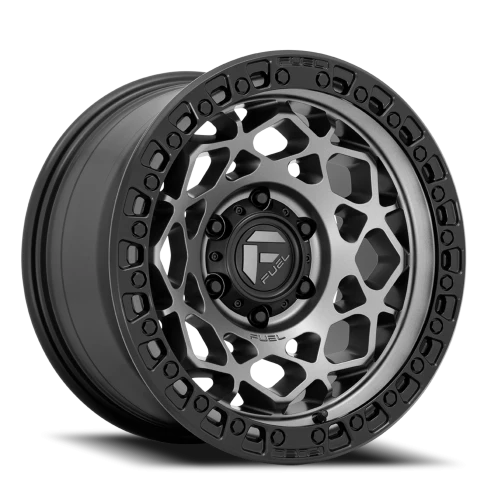 Fuel Unit D784 17x9 +1 5x127mm 71.5mm Gunmetal Matte Black Ring