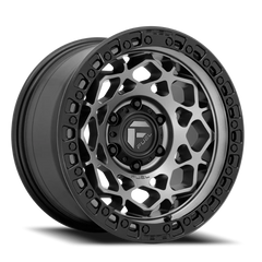 Fuel Unit D784 17x9 +1 5x127mm 71.5mm Gunmetal Matte Black Ring