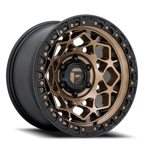 Fuel Unit D785 17x9 -12 6x139.7mm 106.1mm Bronze Matte Black Ring