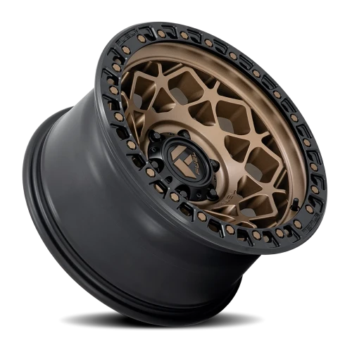 Fuel Unit D785 17x9 -12 6x139.7mm 106.1mm Bronze Matte Black Ring
