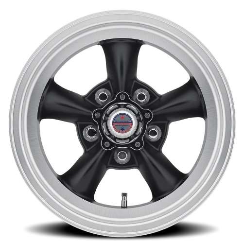 American Racing Torq Thrust D VN105 BK 15x8.5 -25 5x127mm 83.06mm Satin Black Machined Lip
