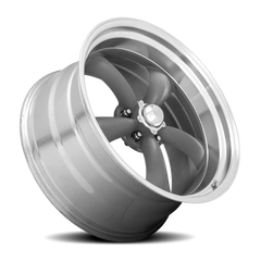 American Racing Classic Torq Thrust II VN215 20x8 +0 5x139.7mm 87.1mm Mag Gray Machined Lip