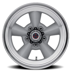 American Racing Torq Thrust Original VN309 17x8 +0 5x127mm 83.06mm Vintage Silver Machined Lip