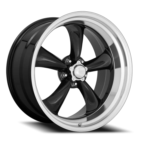 American Racing Torq Thrust II VN315 22x11 +18 5x127mm 83.06mm Gloss Black Machined Lip