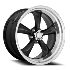 American Racing Torq Thrust II VN315 22x11 +18 5x139.7mm 87.1mm Gloss Black Machined Lip