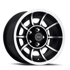 American Racing Vector VN47 BK 15x7 +0 5x114.3mm 86.2mm Satin Black Machined