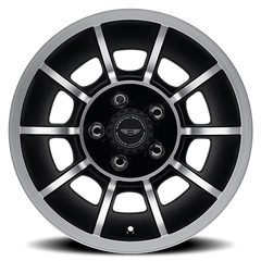 American Racing Vector VN47 BK 15x8.5 +6 5x114.3mm 86.2mm Satin Black Machined