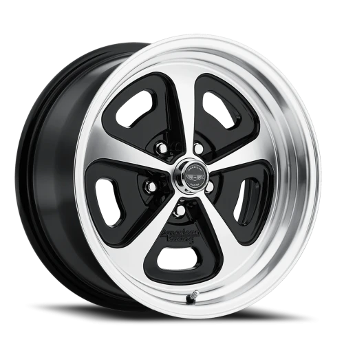 American Racing 500 Mono Cast VN501 GBM 15x8 +0 5x114.3mm 72.6mm Gloss Black Machined