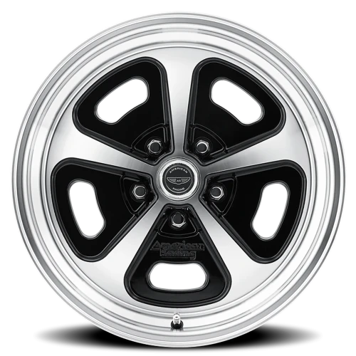 American Racing 500 Mono Cast VN501 GBM 15x8 +0 5x120.65mm 72.6mm Gloss Black Machined