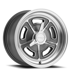 American Racing VN502 GM 15x10 -32 5x120.65mm 76.5mm Mag Gray Machined